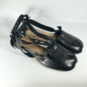 New Maison Margiela Womens Tabi Ballet Flats Size 4US/34EU